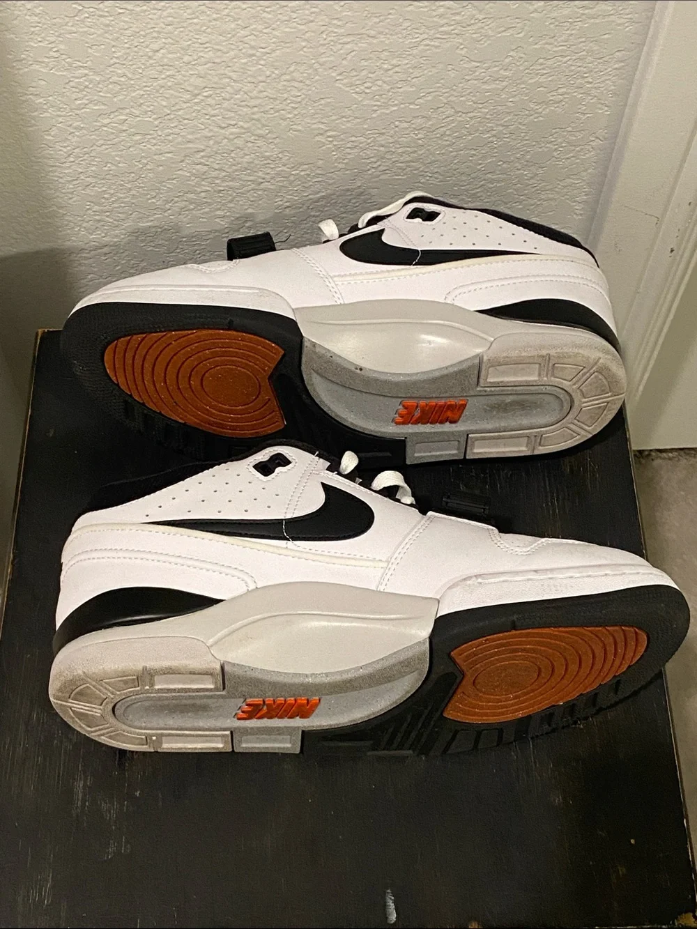 Billie Eilish × Nike Air Alpha Force 88 Black and White DZ6763-102 Men's US 8.5